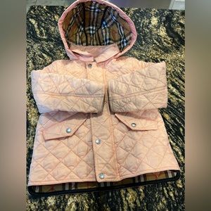 Peach Burberry Jacket